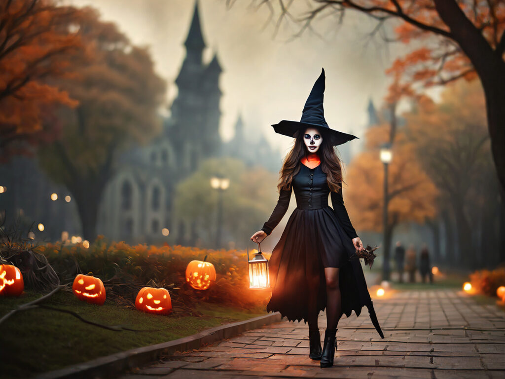 Halloween 2023 scary witch HD Images Photos