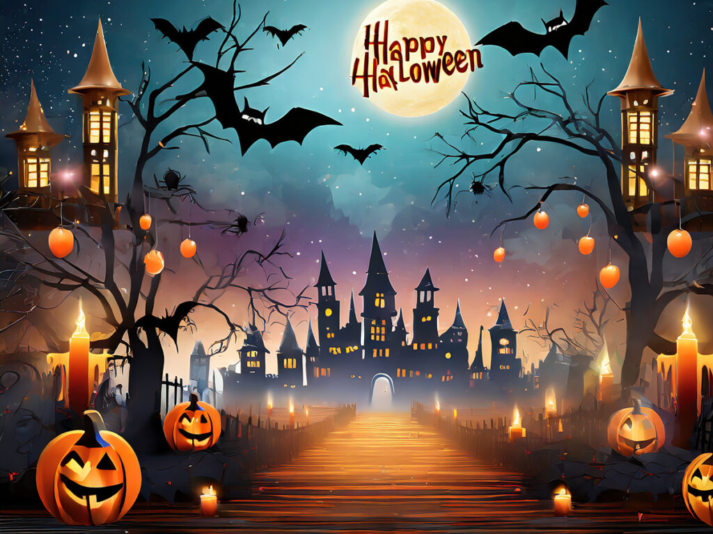 Halloween Images of Pumpkin, Bats HD Pictures Wallpapers