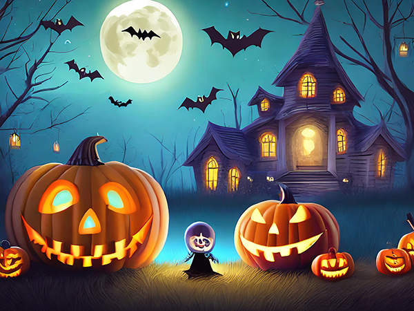 Halloween Wallpaper 4k 3d Background HD Download for Laptop